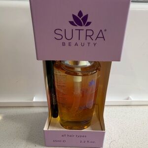 New Sutra Beauty Hair Oil Treatment in Purple Packaging